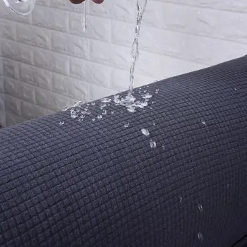 Ūdensizturīgs Velveta Dīvāna Pārsegs Elastīgi Spandex Dīvānu Pārvalki Dzīvojamās Istabas Mēbeles Aizsargs Mazgājams Remova Cubre Sofa Cover