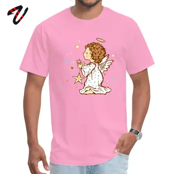 Little Angel T-krekls Vīriešiem Lūdzieties T Krekls Rietumu Krāsu Stila Tee Zvaigžņotās Pasaules Bērnu T Tēva Dienu Jauki Topi Veselīgu Kokvilnas Audums