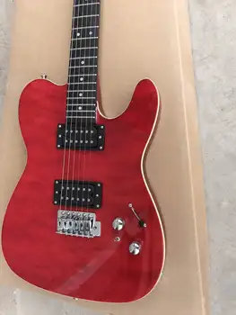 Red flame maple top TL elektriskā ģitāra