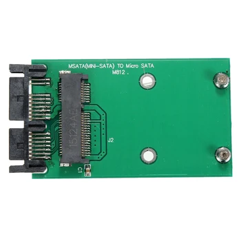 Mini PCI-e mSATA SSD disks 1,8 collu Mikro-SATA Adapteri Converter Kartes Moduļa Valde