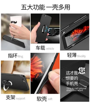 Sākotnējā Luksusa Lietu Samsung Galaxy Note Malā Piezīme 1 2 3 Neo Lite 4 5 8 9 10 Pro Plus A80 A81 A91 A90 Pirksta Gredzenu Vāciņu