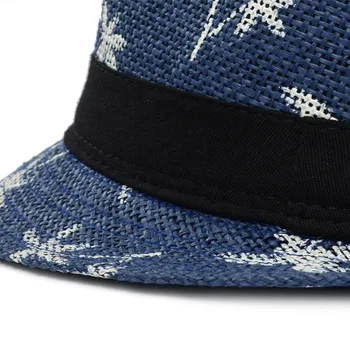 Vairumtirdzniecības Drukāšanas Fedoras Top Džeza Cepuri Vīrieši Sievietes Vasaras Ikdienas Cepures Klp Classic Saules Cepuri, Pludmales Panamas Cepure