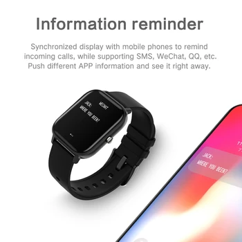 P8 1.4 Collu Smart Skatīties Vīrieši Pilnu Preses Fitnesa Tracker asinsspiediens Smart Pulkstenis Sievietēm GTS Smartwatch par Xiaomi