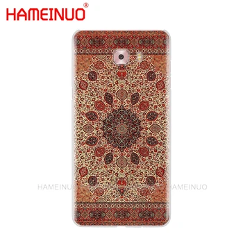 HAMEINUO persiešu paklāju Ziedu raksts Mākslas vāciņa telefonu gadījumā Samsung Galaxy C5, C7, C8, C9, C10, J2 PRO 2018