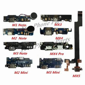 Doka Savienotājs Mikro USB Lādētāju, Lādēšanas Portu Flex Kabelis Pilnīgu Daļas Meizu MX3 MX4 MX4 Pro MX5 M1 M2 M3 Piezīme M2 M3 Mini