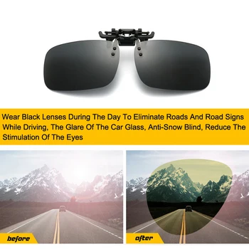 Auto Nakts Braukšanas Brilles Polarizētās Saulesbrilles Klipu Par Chevrolet Cruze Orlando Lacetti Lova EPICA Malibu Volt Camaro
