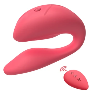 Dubultu Triecienu Vibrators, Tālvadības pults, Seksa Rotaļlietas 11 Režīmi Maksts Masturbator G-spot Stimulators Klitora Masāža Pieaugušo Seksa Produkta
