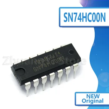 10pcs/daudz SN74HC00N SN74HC00 DIP14 DIP 74HC00 jaunas oriģinālas