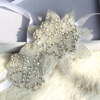 Luksusa Salds Princese Līgava Roku Darbs Crystal Diamond Ziedu Matu Joslā, Matu Aksesuāri, Kāzu Matu Vainagu