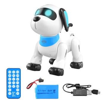 LENENG Tālvadības Suņu RC Robotikas Triks Kucēns Balss Vadība Elektroniskā Mājdzīvnieki Dejas Programmējams Robots Pet Bērniem Rotaļlietas