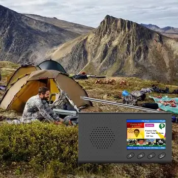 Mini Portatīvo DAB Uztvērējs, FM Radio, Bluetooth 4.2 Mūzikas Atskaņotājs Atbalsta 3,5 mm Stereo Audio Izejas Funkcija