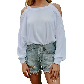 Sporta Krekli Jauns Dizains, Sievietes, Dāmas Krekls Krekls Puff Piedurknēm Blūze Loose Fit Tee Krekls Vasaras Valkāt Gadījuma Modes Bāzes Topi