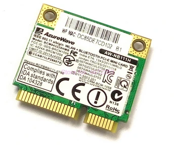 100gab Dual Band BCM943228HMB 802.11 a/b/g/n 300Mbps Wifi Bezvadu tīkla Karte Bluetooth 4.0 Pusi MINI pci-e Grāmatiņa Wlan 2.4 Ghz 5Ghz