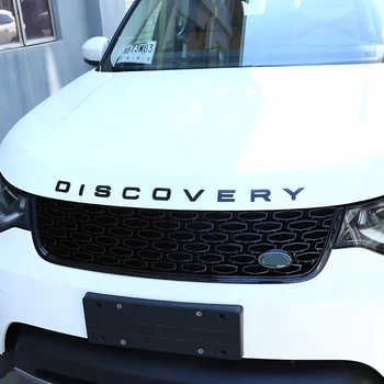 ABS Chrome Emblēmu Auto Stils Pārsega, Bagāžnieka Vēstules Logo Emblēma Apdares Uzlīme Par Land Rover Discovery Sporta Discovery4 Discovery5