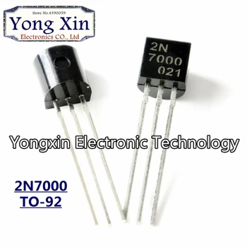 20PCS 2N7000 TO92 Maza Signāla MOSFET 200 mAmps, 60 Volti N-Channel-92