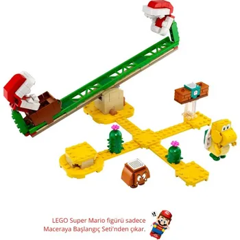 LEGO®Super Mario™71365 Piranja Augu Bīdiet slēdzi Papildu Piedzīvojumu, kas Ražošanas Uzstādīt Radošo Bērniem Kolekcionējamu Rotaļlietu