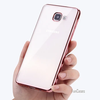 Samsung Galaxy A3 A5 A7 2017 2016 Jauna Luksus Stila Apšuvuma TPU Phone Gadījumā A320F A520F A720 Mīksta Silikona Atpakaļ Lieta Cover