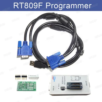 Oriģināls RT809F Karstā Pārdošanas LCD USB RT809F PROM FLASH VGA AVR ISP GAL PIC Programmētājs, lai 24-25-93 Sērijas IC Bezmaksas Piegāde