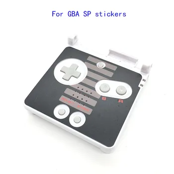 NES Limited Edtion Apvalks Gadījumā Vāka Uzlīmi Uz GBA SP Par GBA Krāsu Uzlīmes