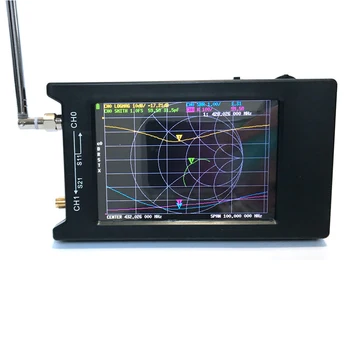 NanoVNA 10k-1,5 GHz Vektora Tīkla Analizatoru, Digitālā Pieskaroties Ekrāna Īsviļņu MF un HF, VHF UHF Antena Analyzer Stāv Vilnis